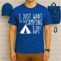 Camping And Napping T-Shirt thumb 6