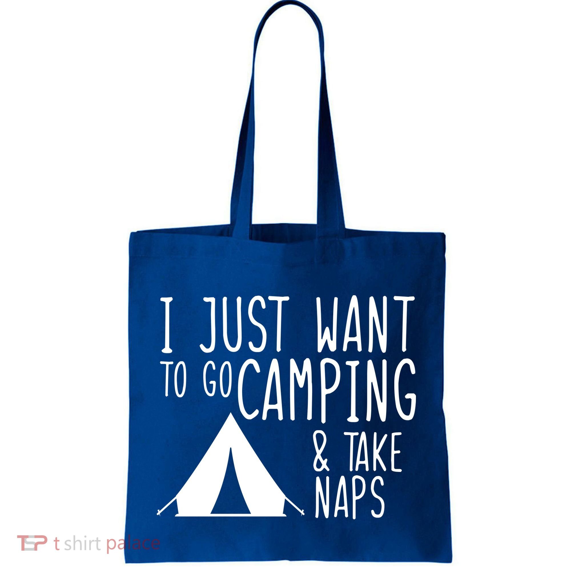 Camping And Napping Tote Bag