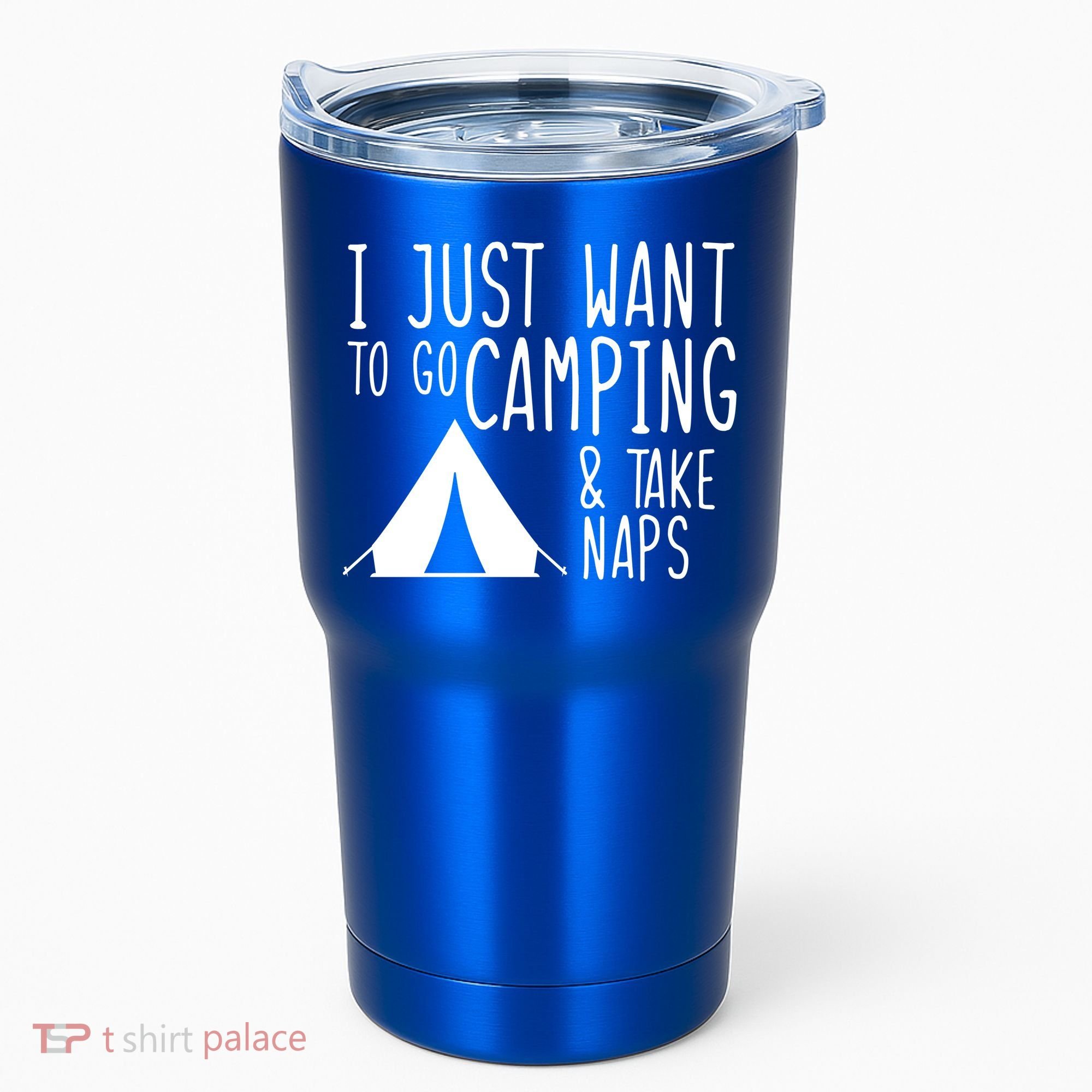 Camping And Napping Tumbler