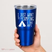 Camping And Napping Tumbler thumb 2