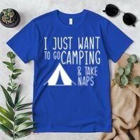 Camping And Napping Premium T-Shirt thumb 2