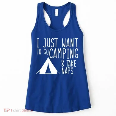 Camping And Napping Women's Tank Top