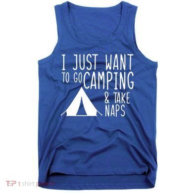 Camping And Napping Tank Top