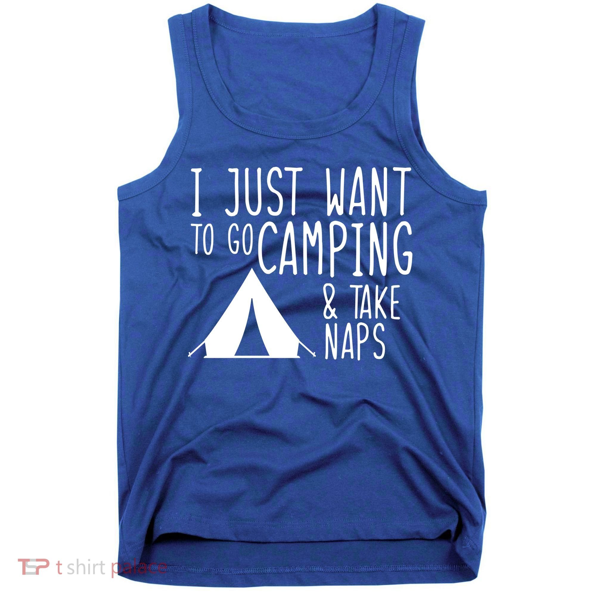 Camping And Napping Tank Top