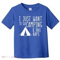 Camping And Napping Toddler T-Shirt thumb 0