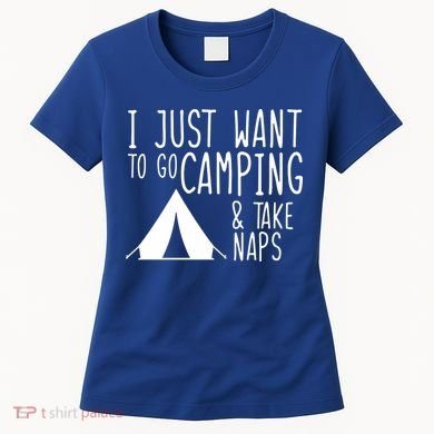 Camping And Napping Women's T-Shirt