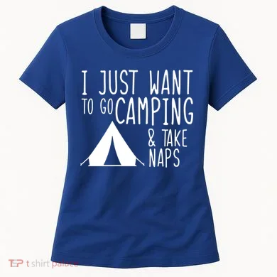 Camping And Napping Women's T-Shirt