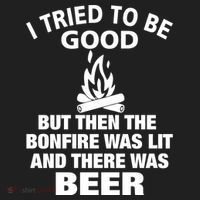Camping Bonfire And Beer Tumbler thumb 3