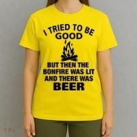Camping Bonfire And Beer T-Shirt thumb 4