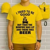 Camping Bonfire And Beer T-Shirt thumb 6