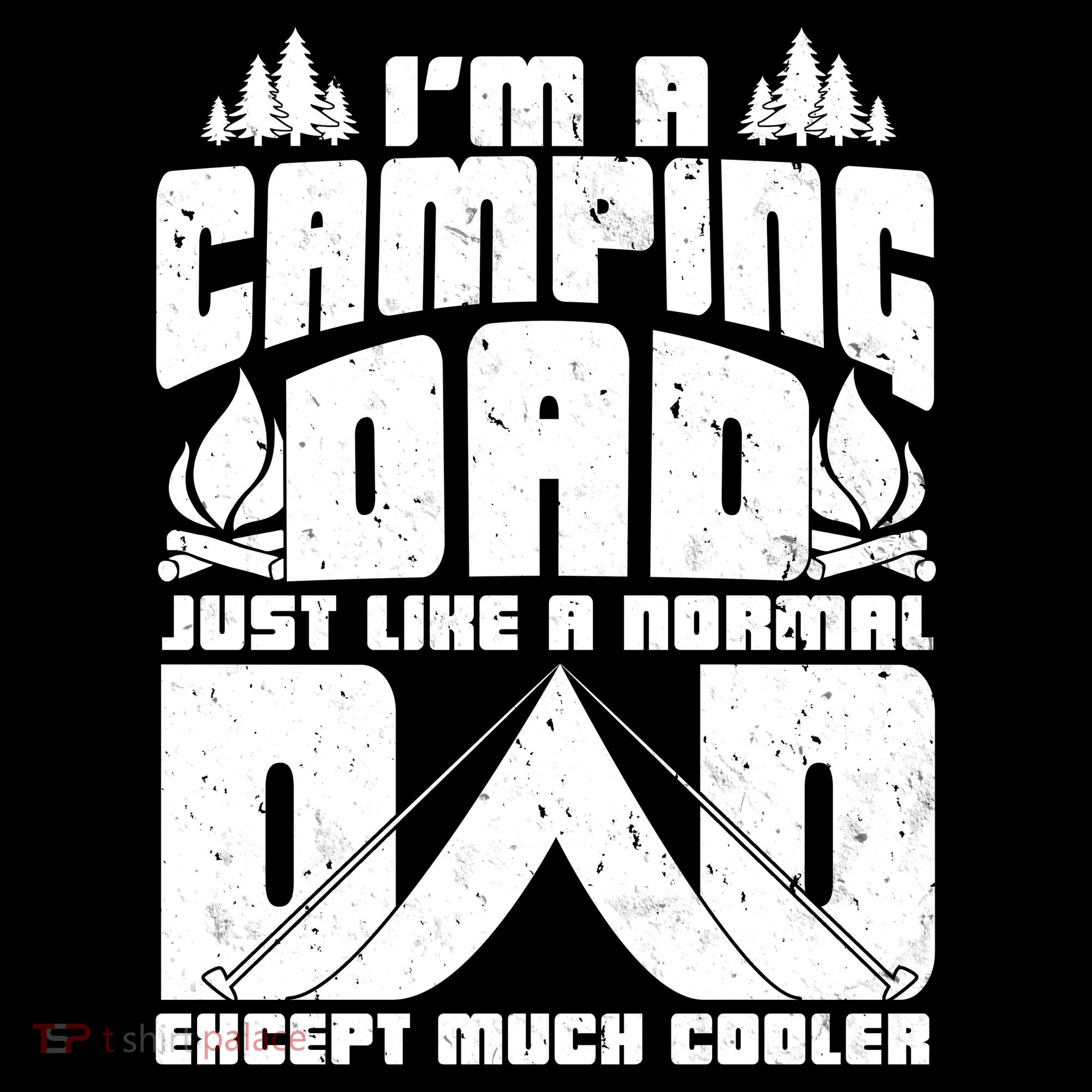 Camping Dad Ornament