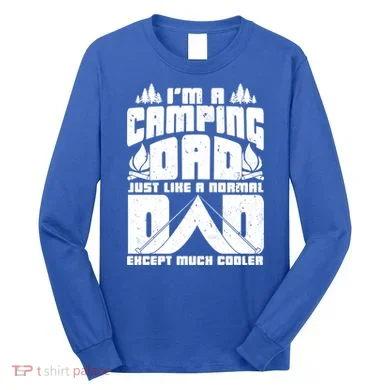 Camping Dad Long Sleeve Shirt