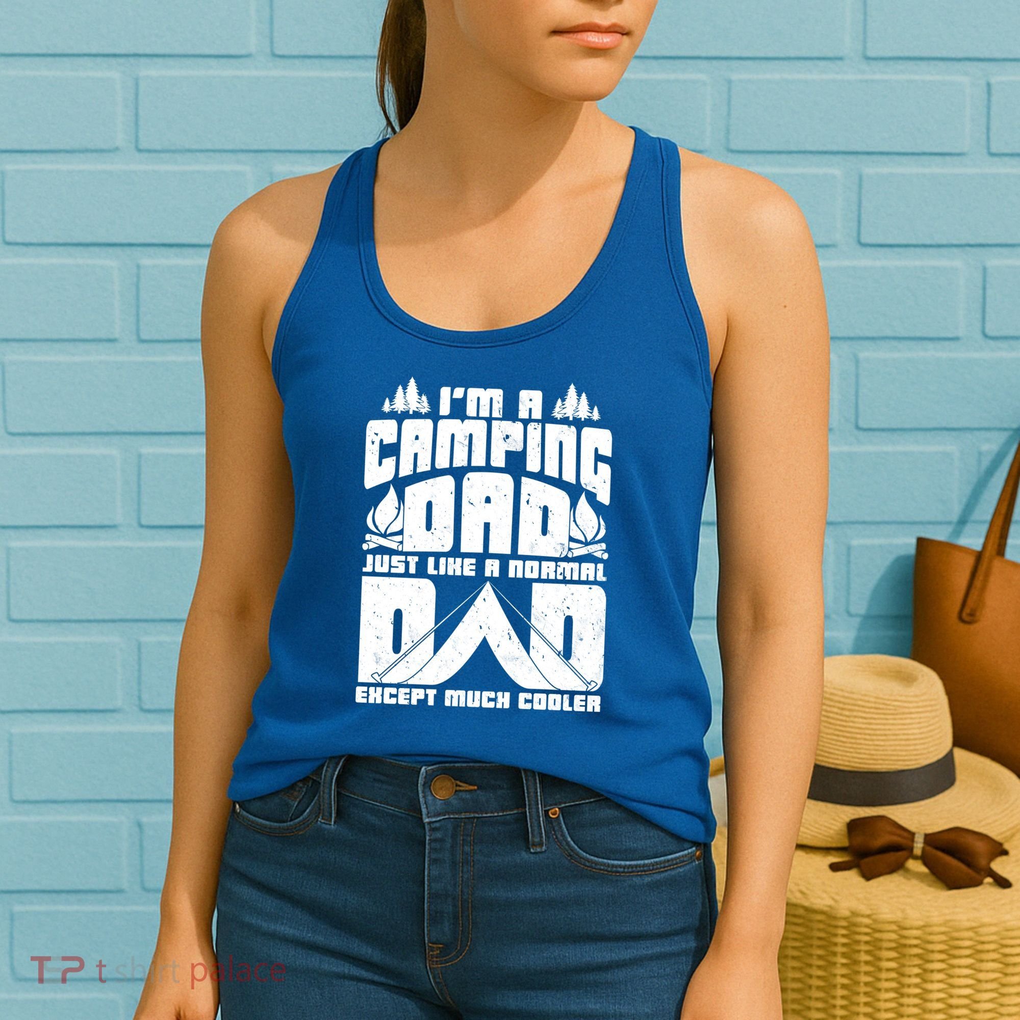 Camping Dad Women's Tank Top