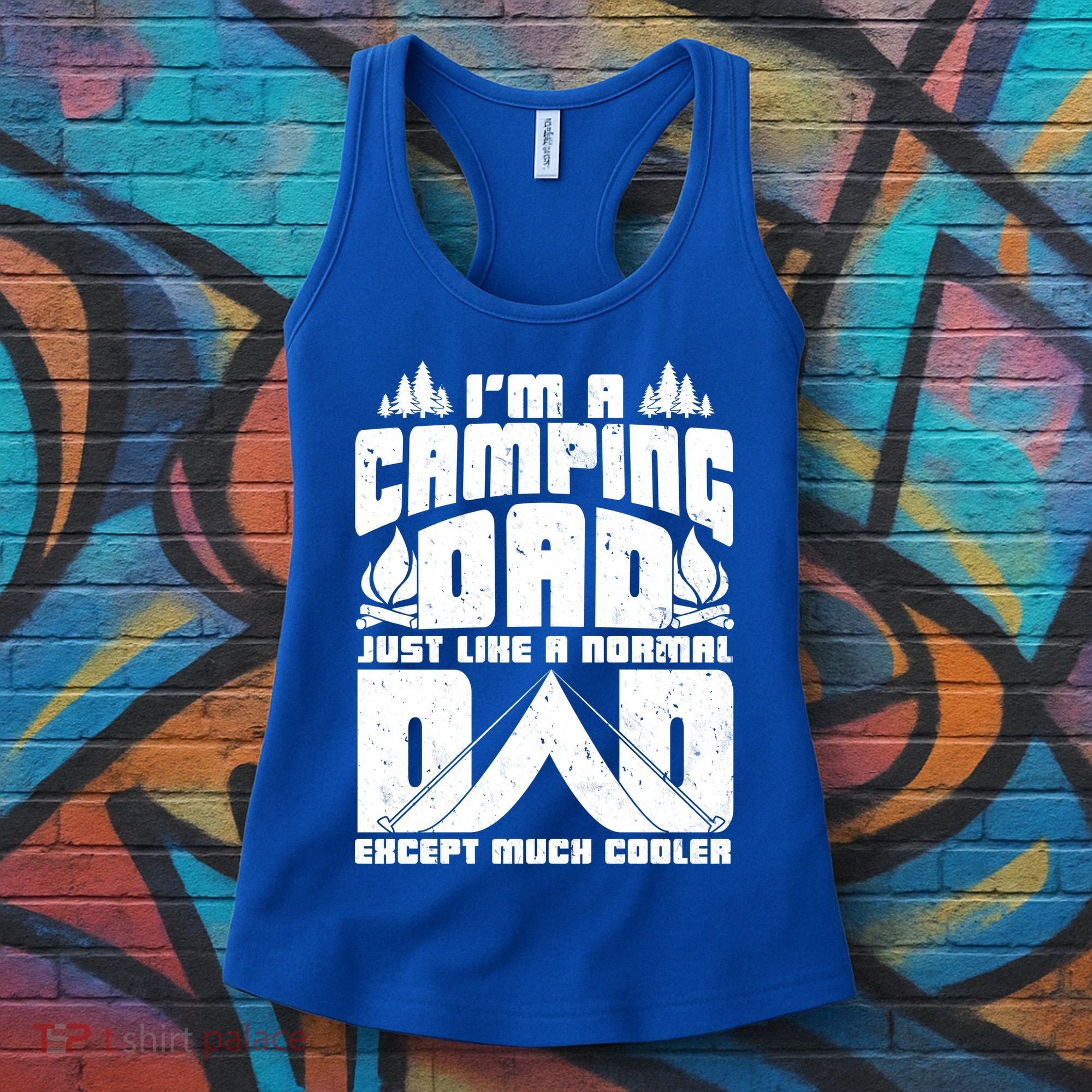 Camping Dad Women's Tank Top