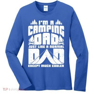 Camping Dad Women's Long Sleeve Shirt