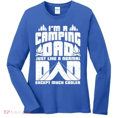 Camping Dad Women's Long Sleeve Shirt