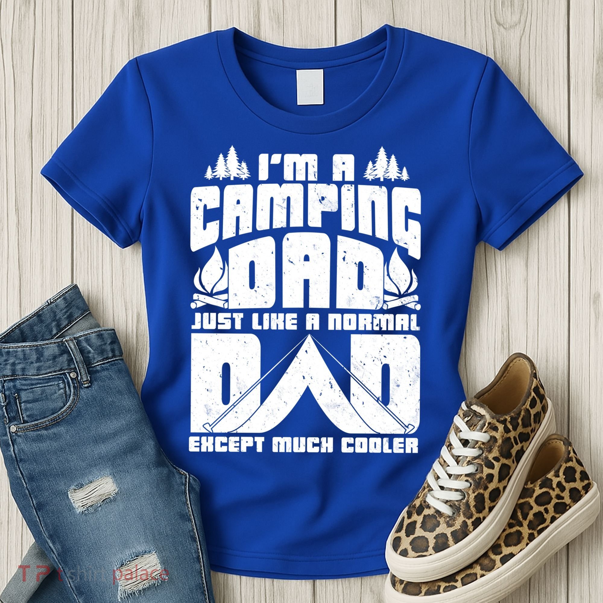 Camping Dad Women's T-Shirt