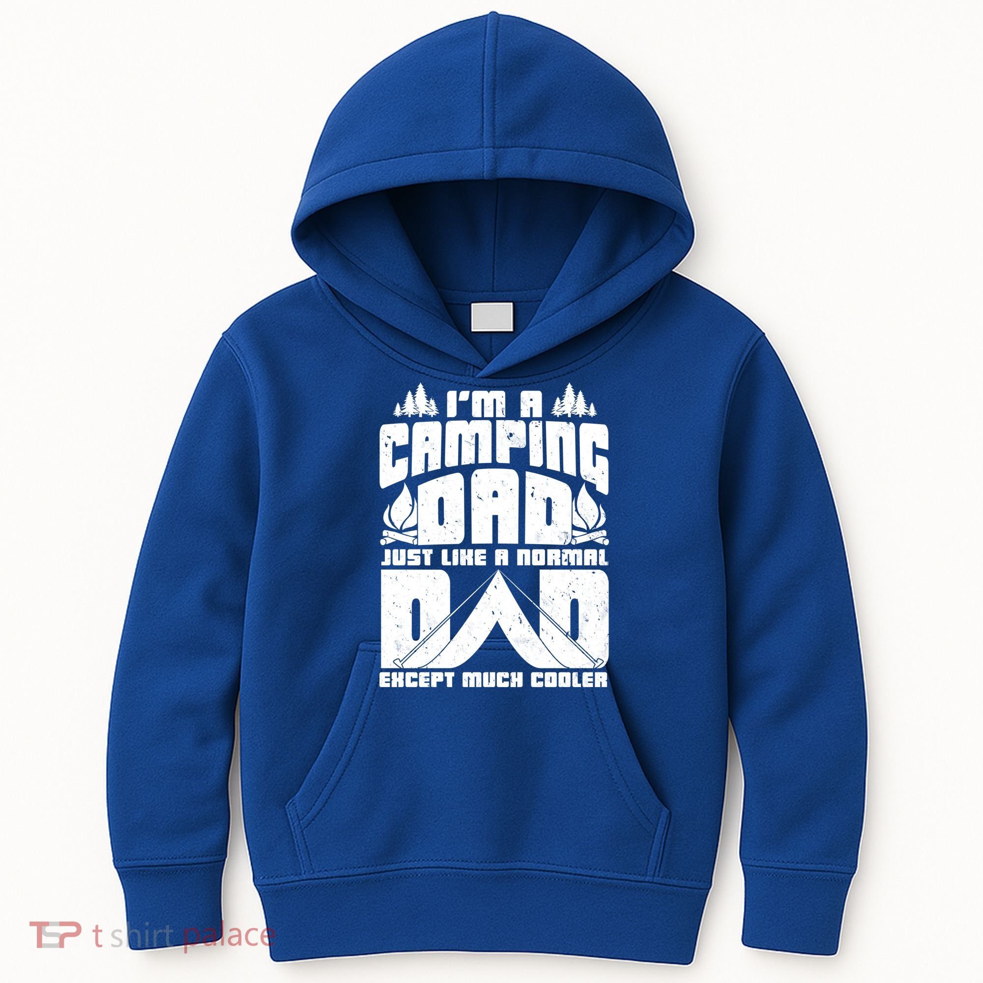 Camping Dad Kids Hoodie