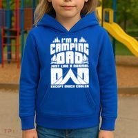Camping Dad Kids Hoodie thumb 3
