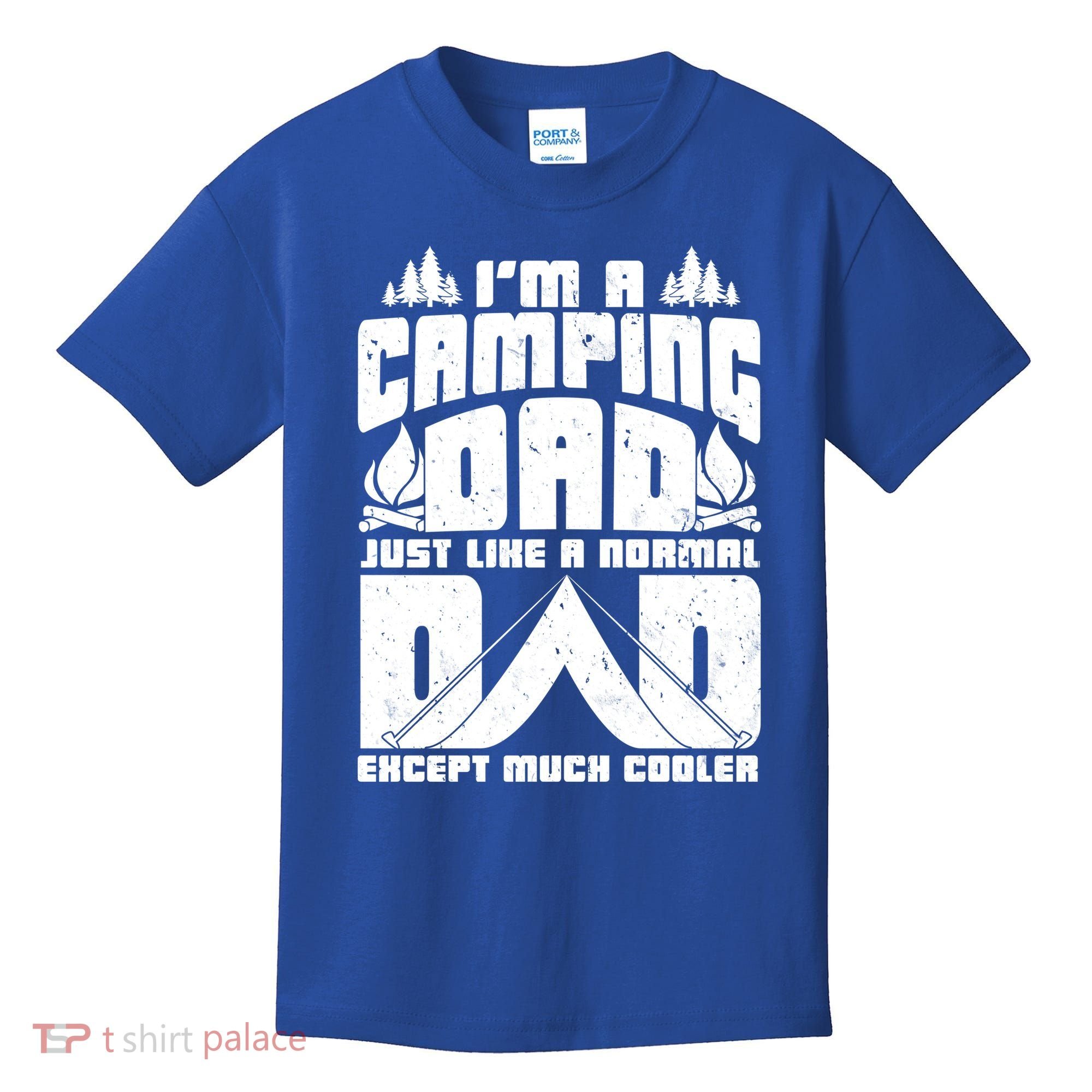 Camping Dad Kids T-Shirt