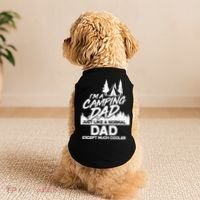 Camping Dad Just Like A Normal Dad But Much Cooler Doggie Tank thumb 2