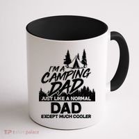 Camping Dad Just Like A Normal Dad But Much Cooler Coffee Mug thumb 1