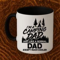 Camping Dad Just Like A Normal Dad But Much Cooler Coffee Mug thumb 2