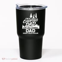 Camping Dad Just Like A Normal Dad But Much Cooler Tumbler thumb 0