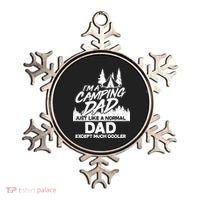 Camping Dad Just Like A Normal Dad But Much Cooler Ornament thumb 0