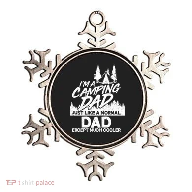Camping Dad Just Like A Normal Dad But Much Cooler Ornament