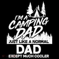 Camping Dad Just Like A Normal Dad But Much Cooler Ornament thumb 1