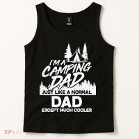 Camping Dad Just Like A Normal Dad But Much Cooler Tank Top thumb 2