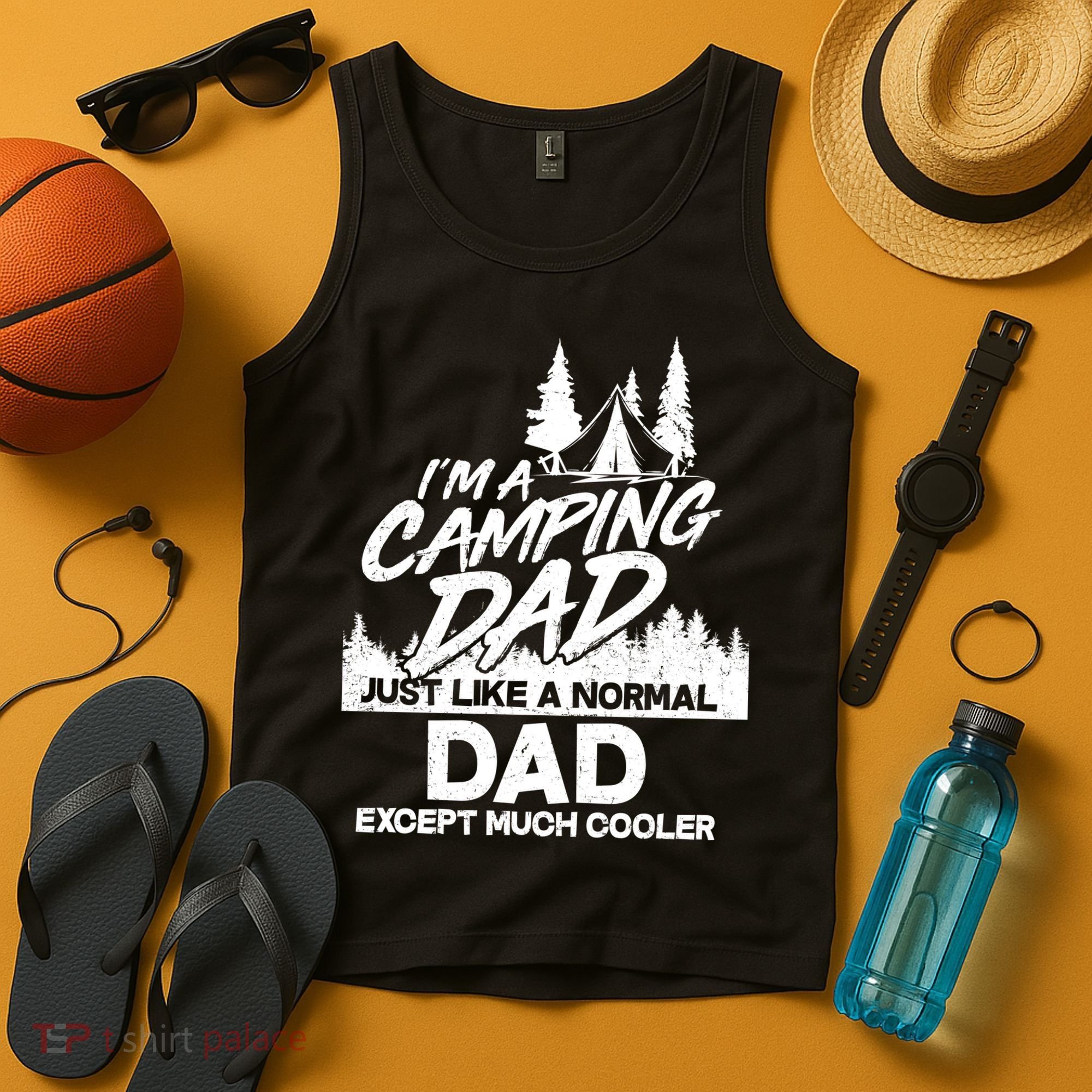 Camping Dad Just Like A Normal Dad But Much Cooler Tank Top