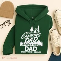 Camping Dad Just Like A Normal Dad But Much Cooler Hoodie thumb 4