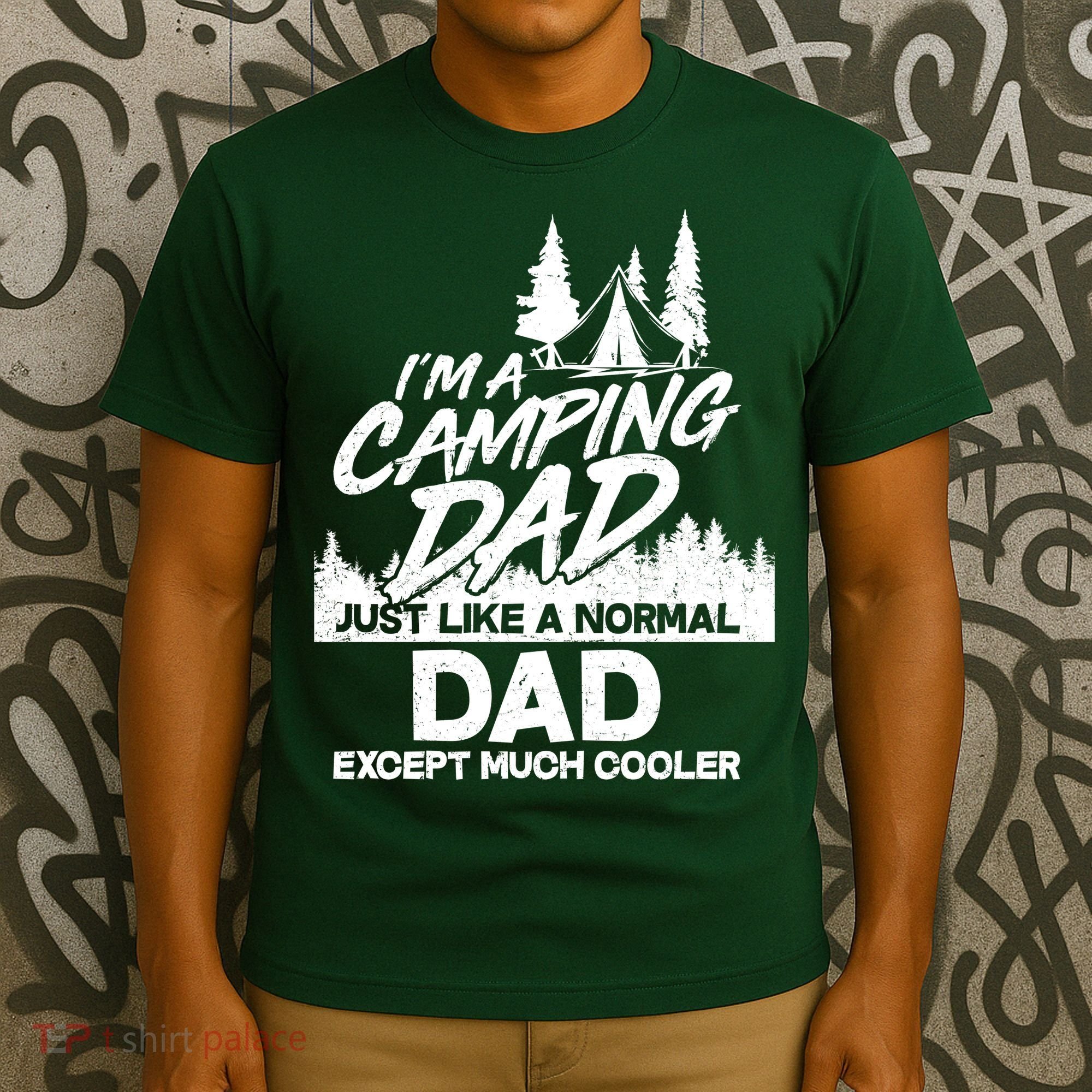 Camping Dad Just Like A Normal Dad But Much Cooler T-Shirt