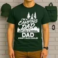 Camping Dad Just Like A Normal Dad But Much Cooler T-Shirt thumb 6