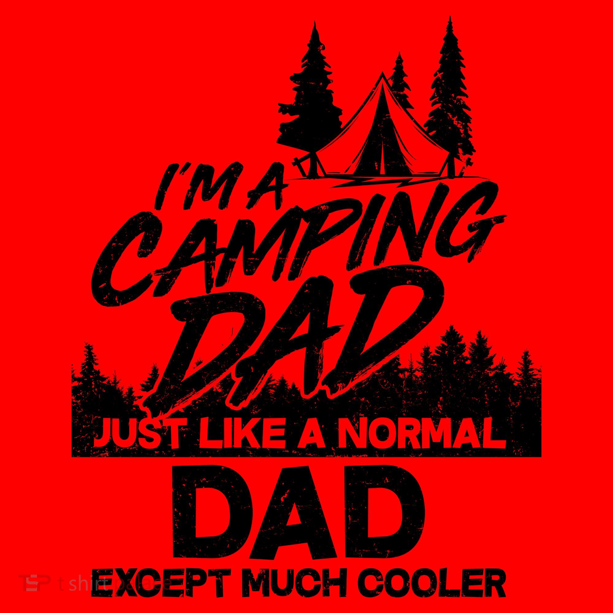 Camping Dad Just Like A Normal Dad But Much Cooler Santa Hat