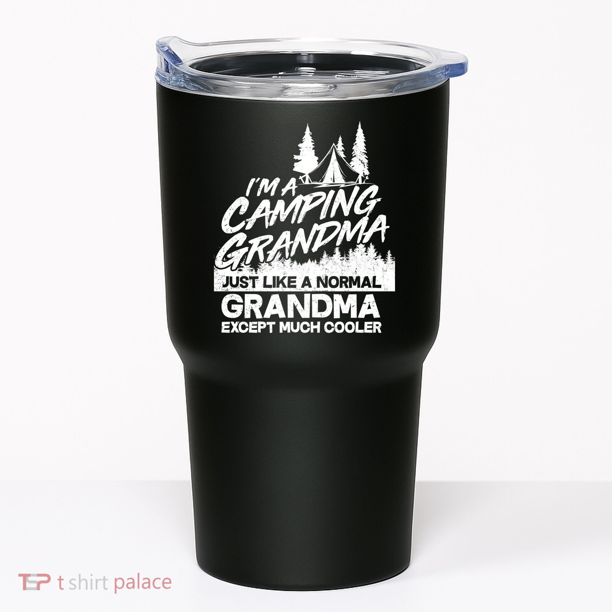 Camping Grandma Tumbler