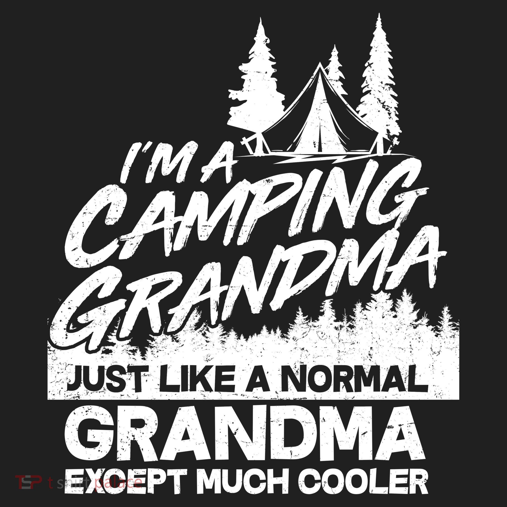 Camping Grandma Tumbler