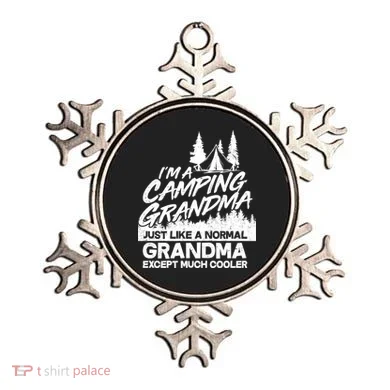 Camping Grandma Ornament