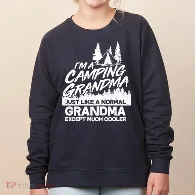 Camping Grandma Women's Sweatshirt