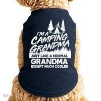 Camping Grandma Doggie Tank thumb 0
