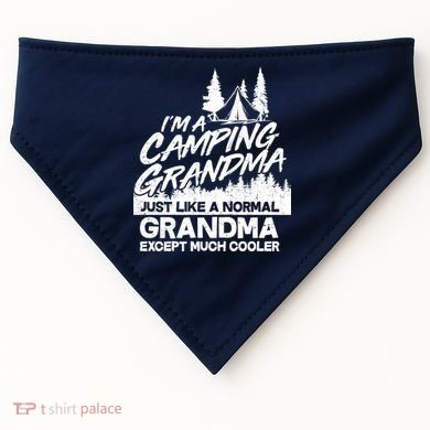 Camping Grandma USA-Made Doggie Bandana