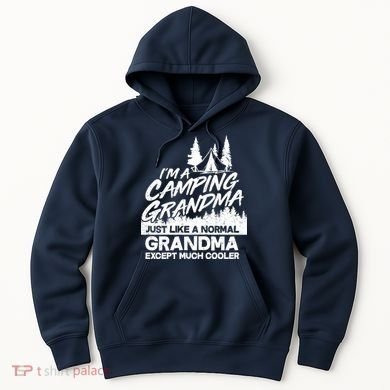 Camping Grandma Hoodie
