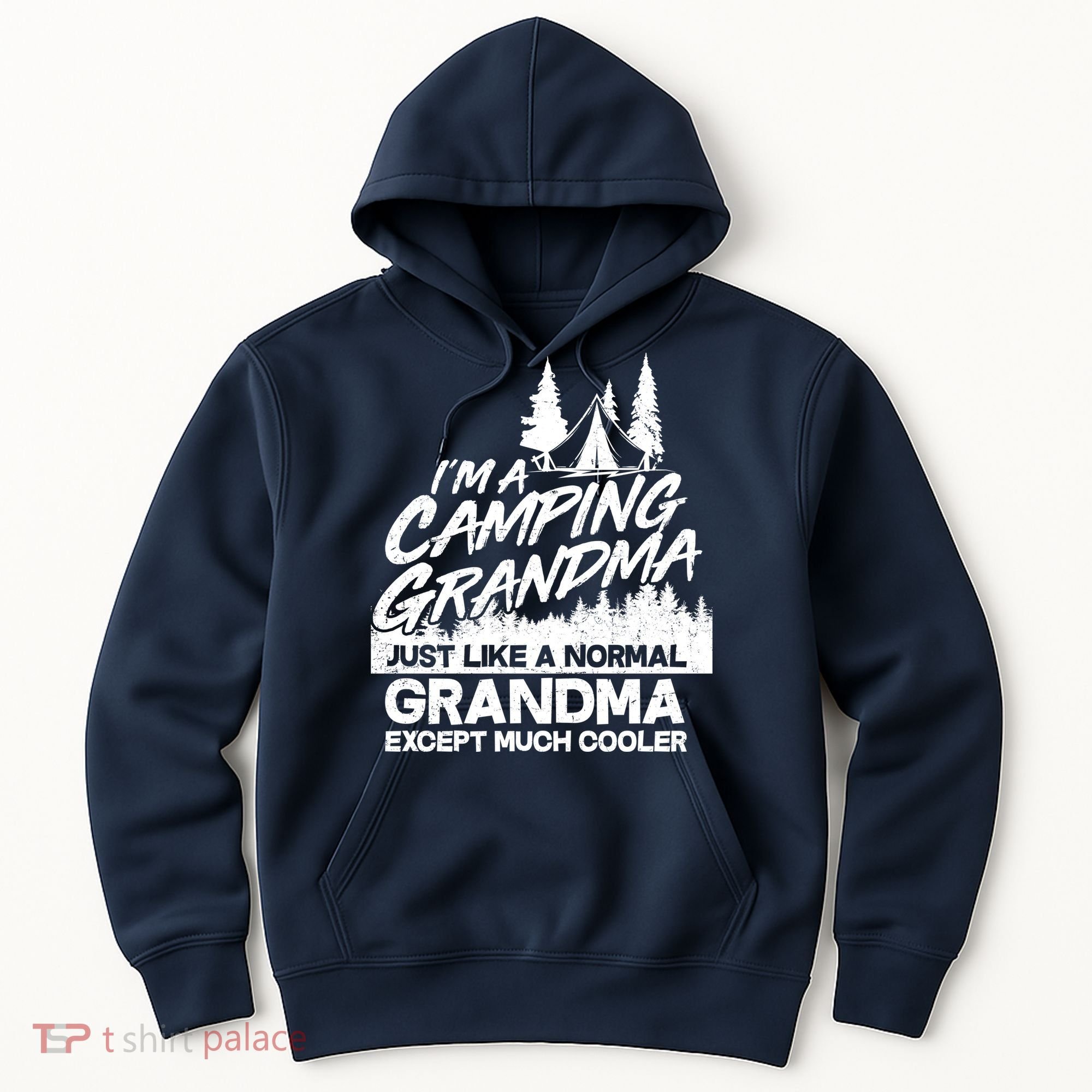 Camping Grandma Hoodie