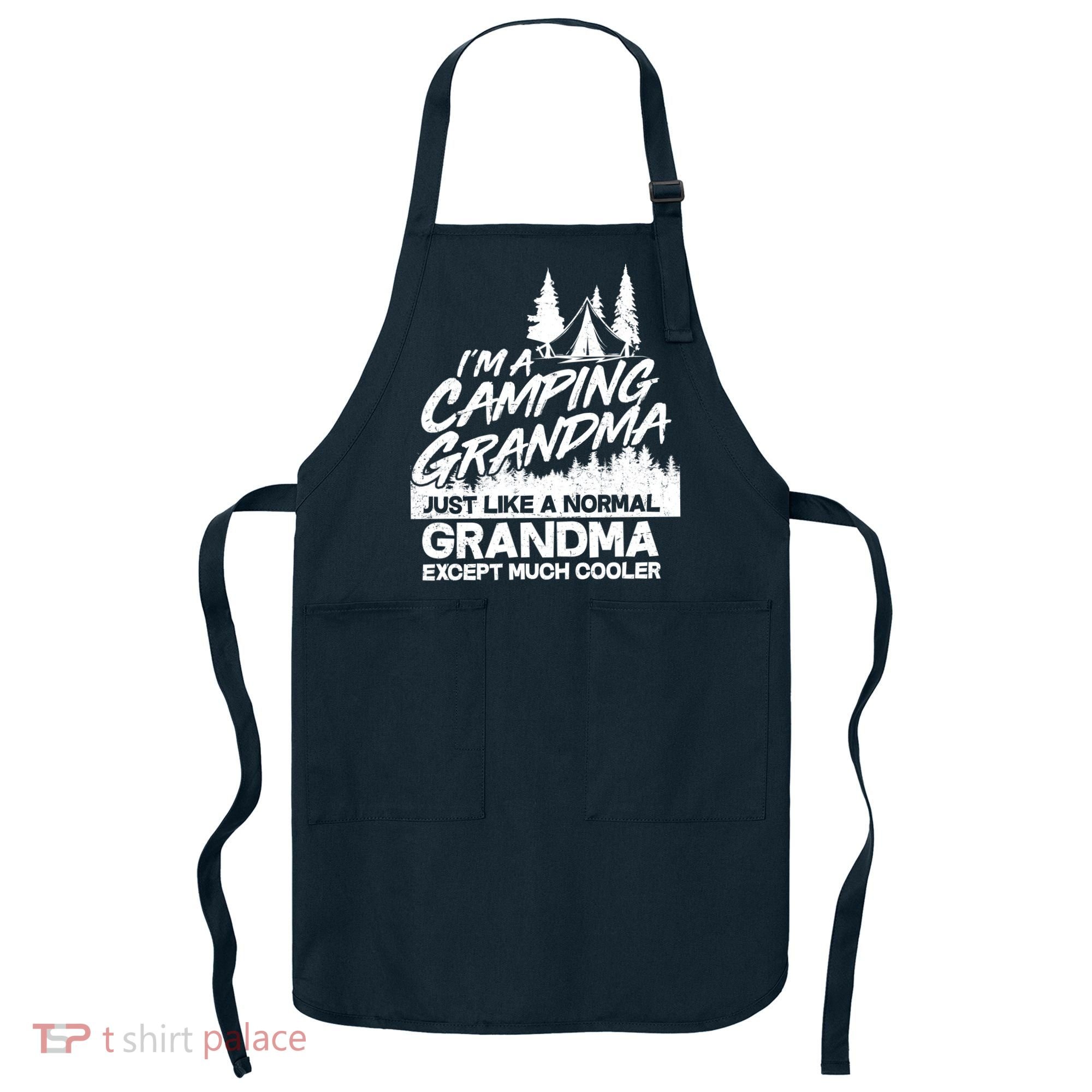 Camping Grandma Apron