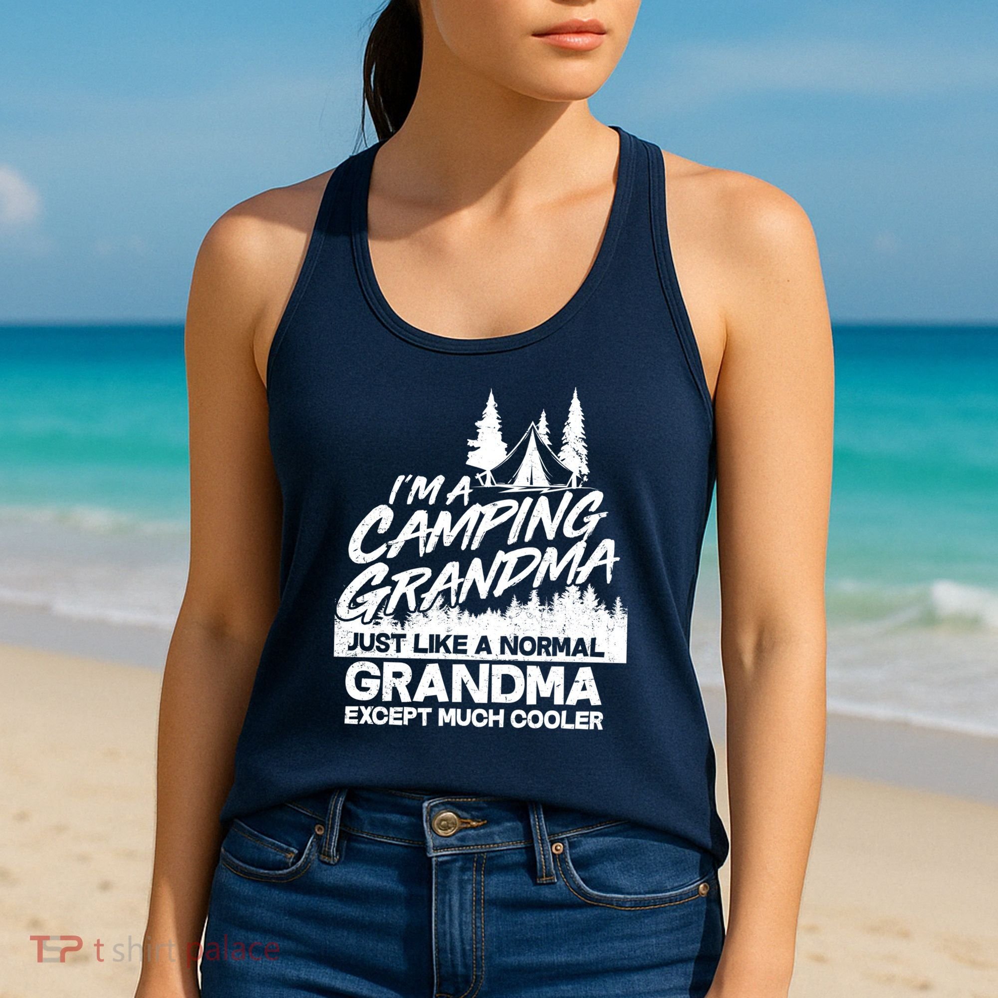 Camping Grandma Women's Tank Top