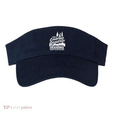 Camping Grandma Visor