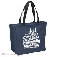 Camping Grandma Tote Bag thumb 2