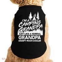 Camping Grandpa Doggie Tank thumb 0